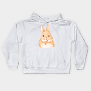 gangsta Bunny Kids Hoodie